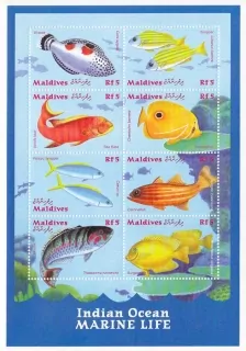Maldives známky